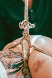 shibari session photoshoot