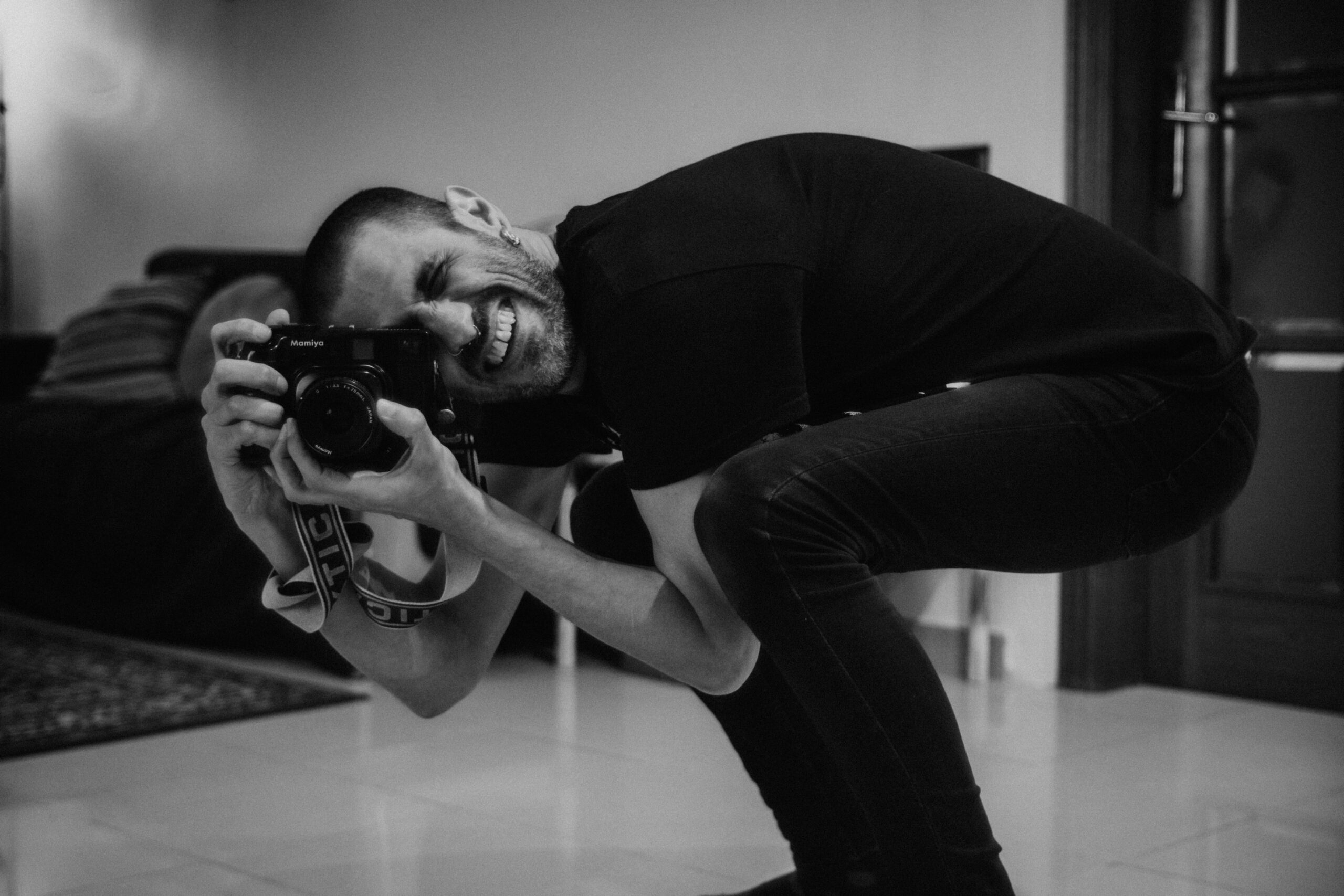 Sesión de fotos en casa