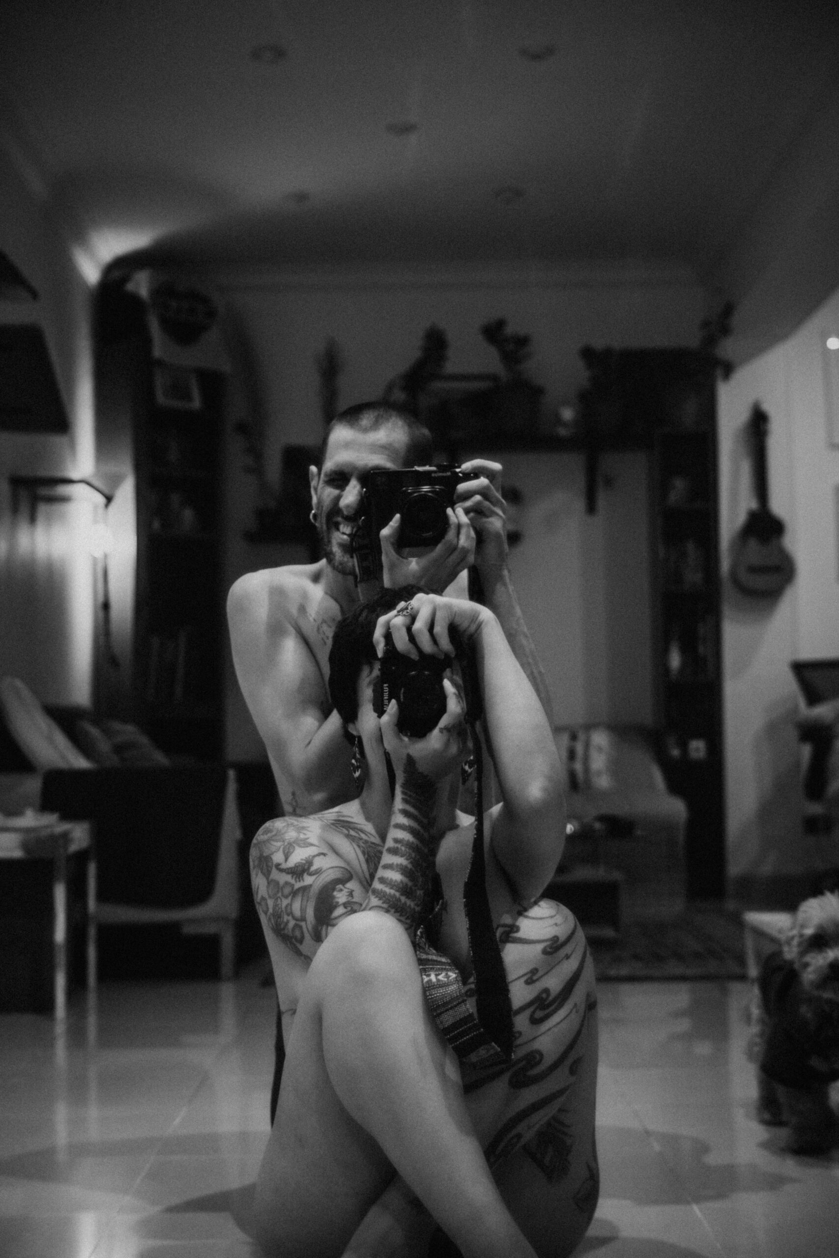 Sesión de fotos en casa