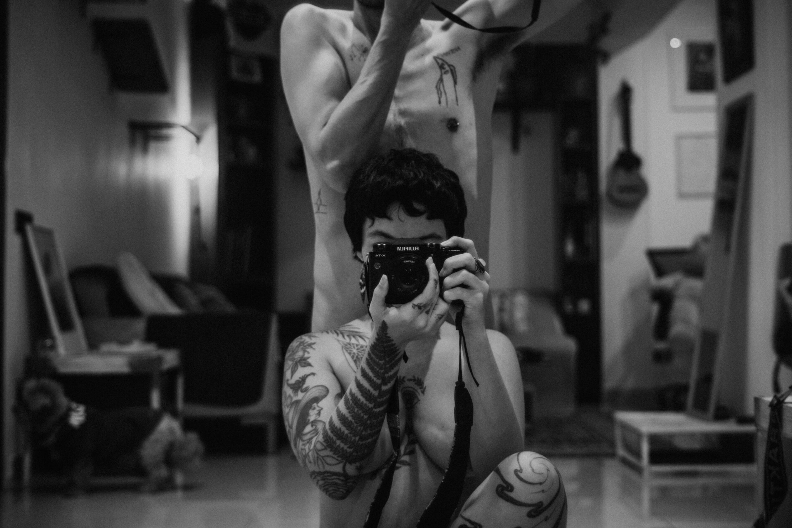Sesión de fotos en casa