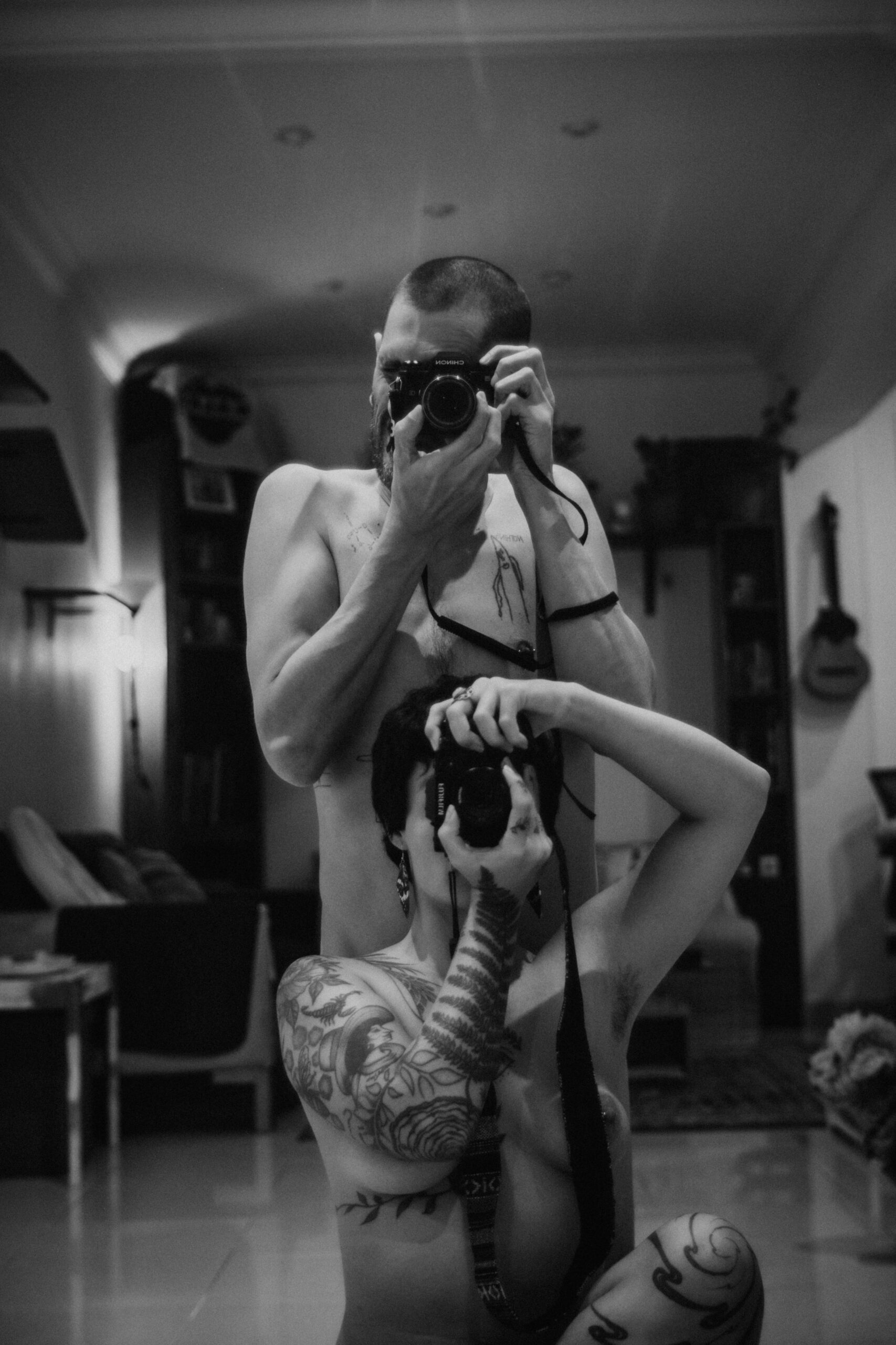 Sesión de fotos en casa