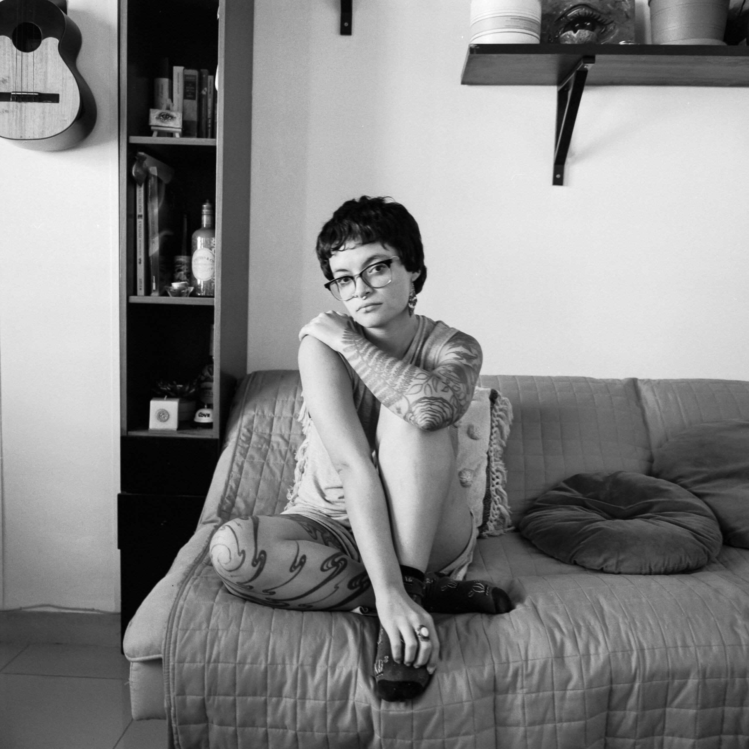 Fotografía analógica en blanco y negro