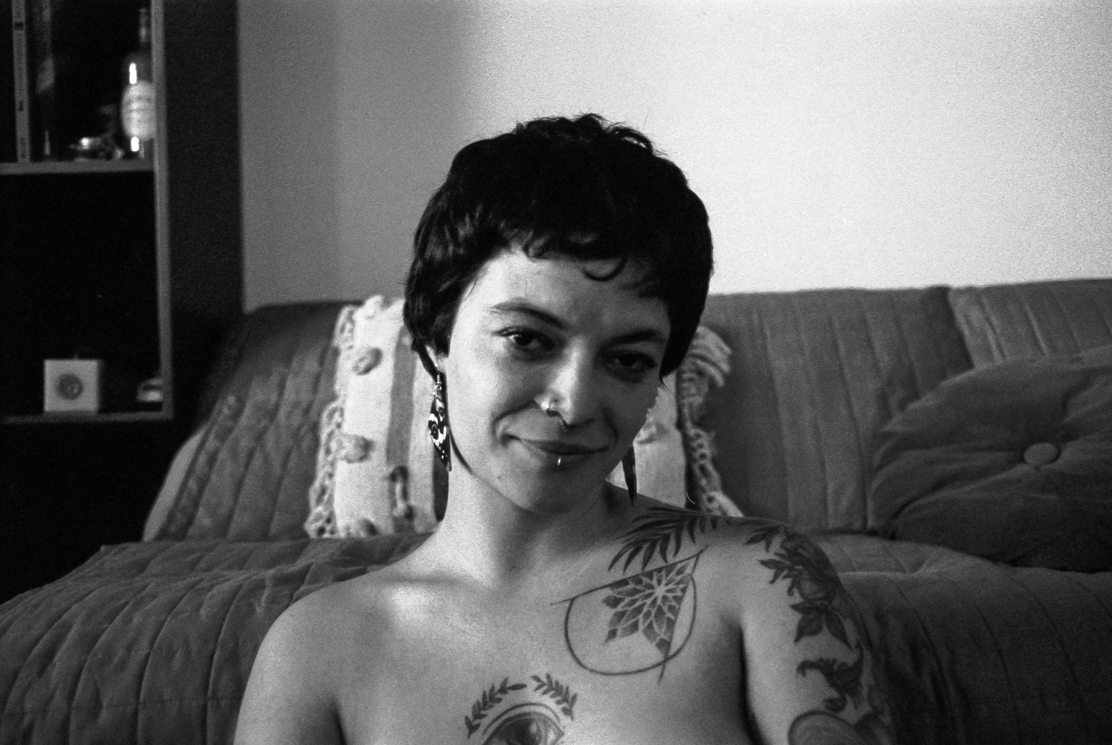 Fotografía analógica en blanco y negro