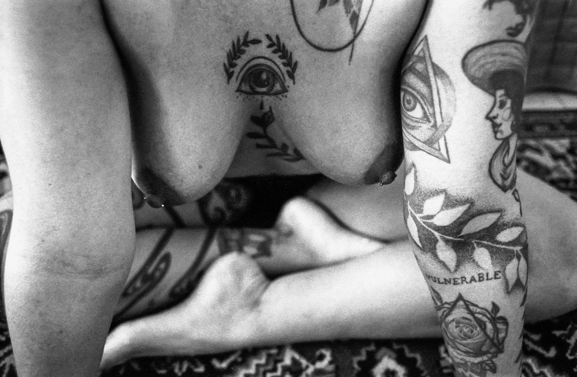 Fotografía analógica en blanco y negro