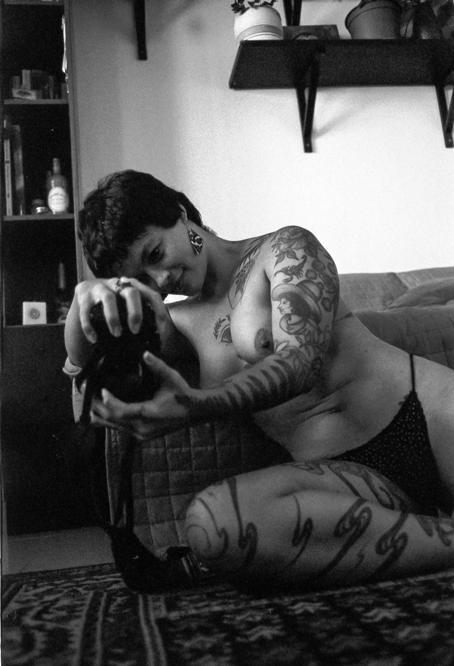 Fotografía analógica en blanco y negro