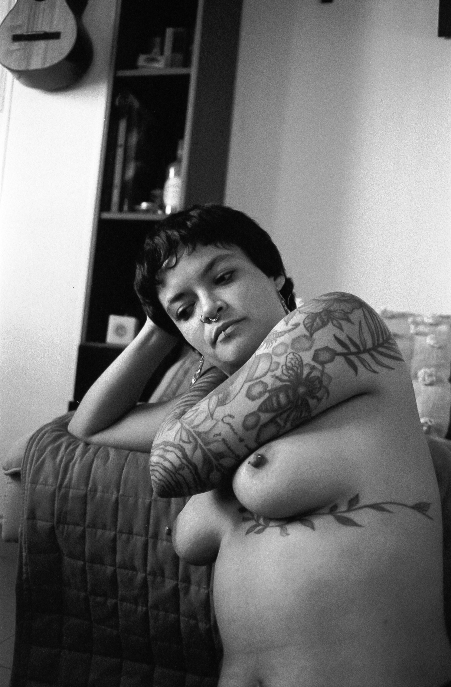 Fotografía analógica en blanco y negro