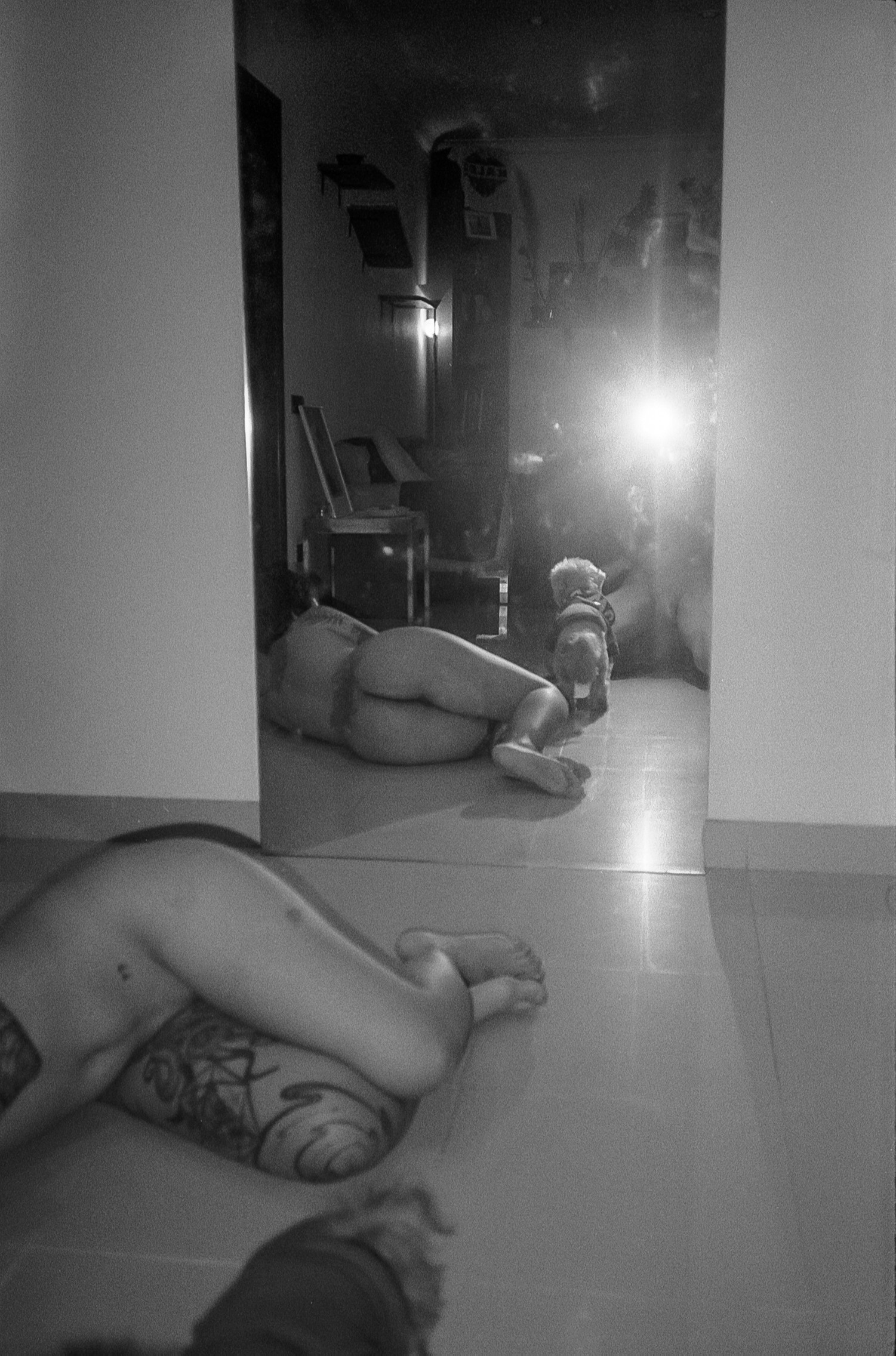 Fotografía analógica en blanco y negro