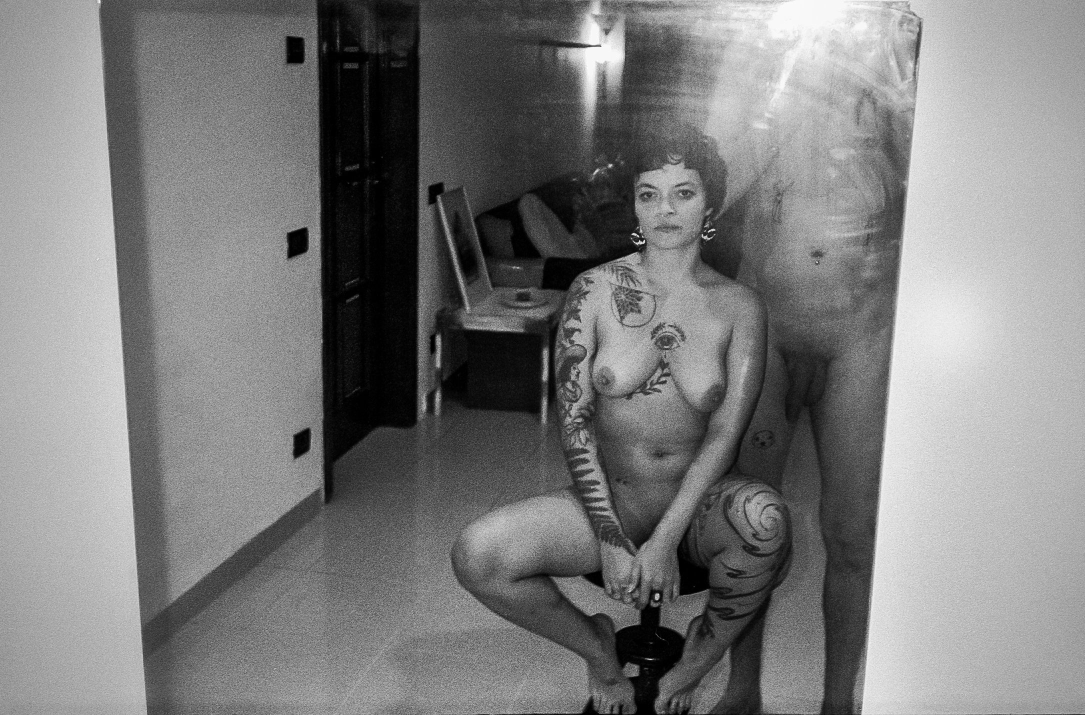 Fotografía analógica en blanco y negro