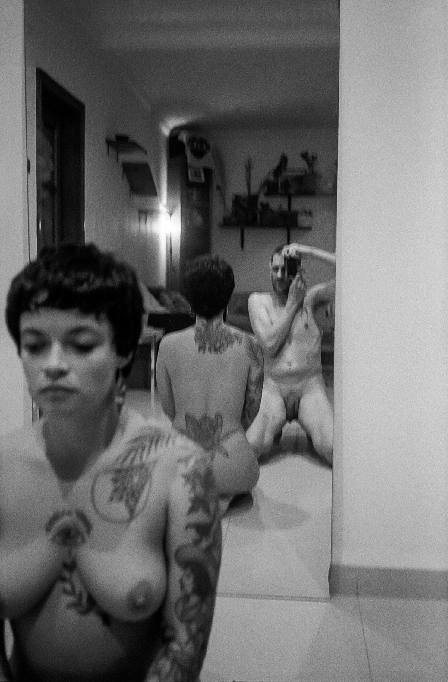 Fotografía analógica en blanco y negro
