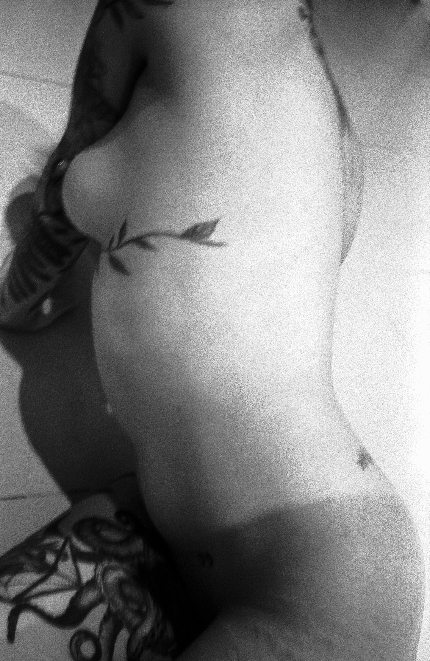 Fotografía analógica en blanco y negro