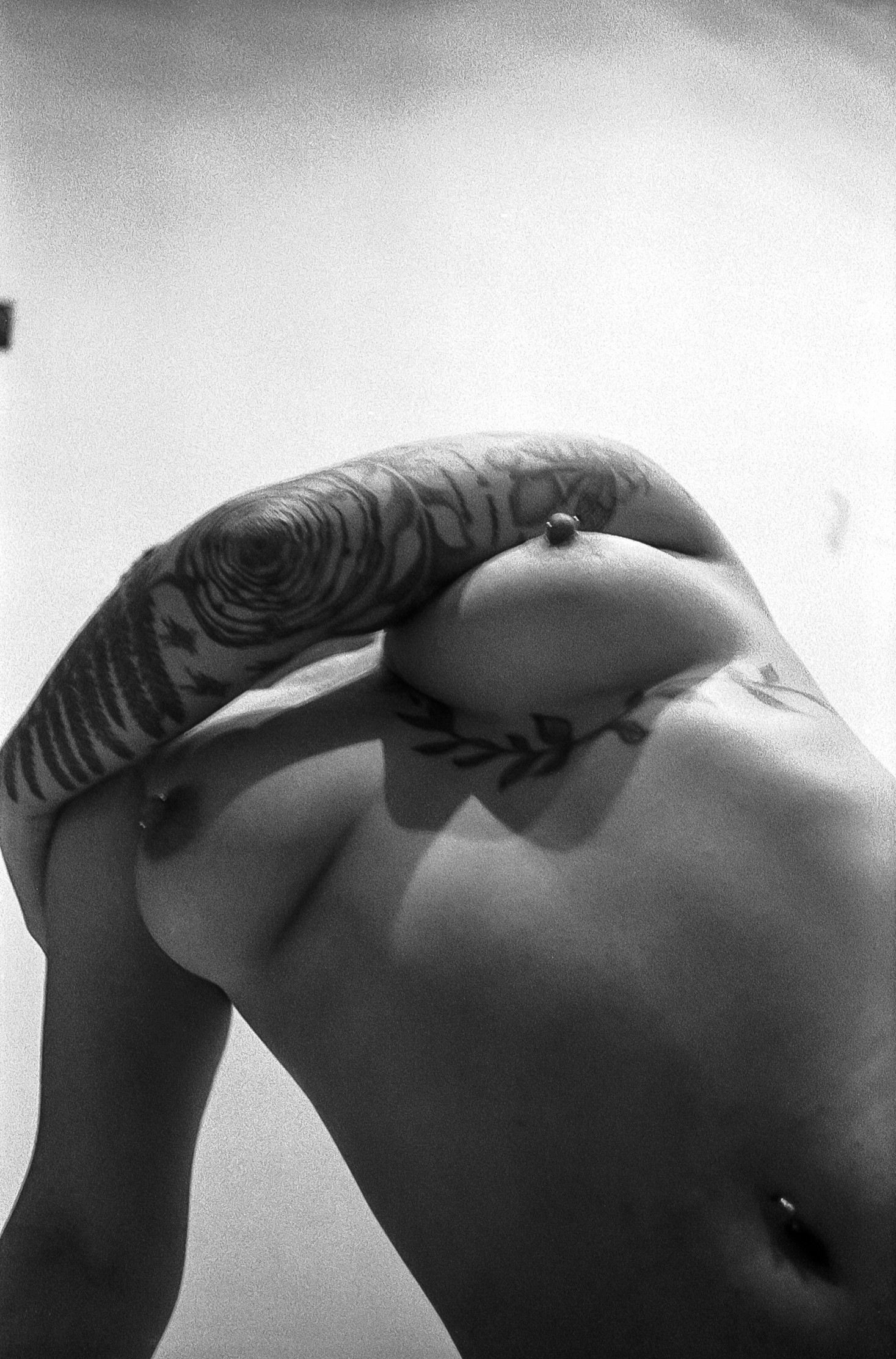 Fotografía analógica en blanco y negro
