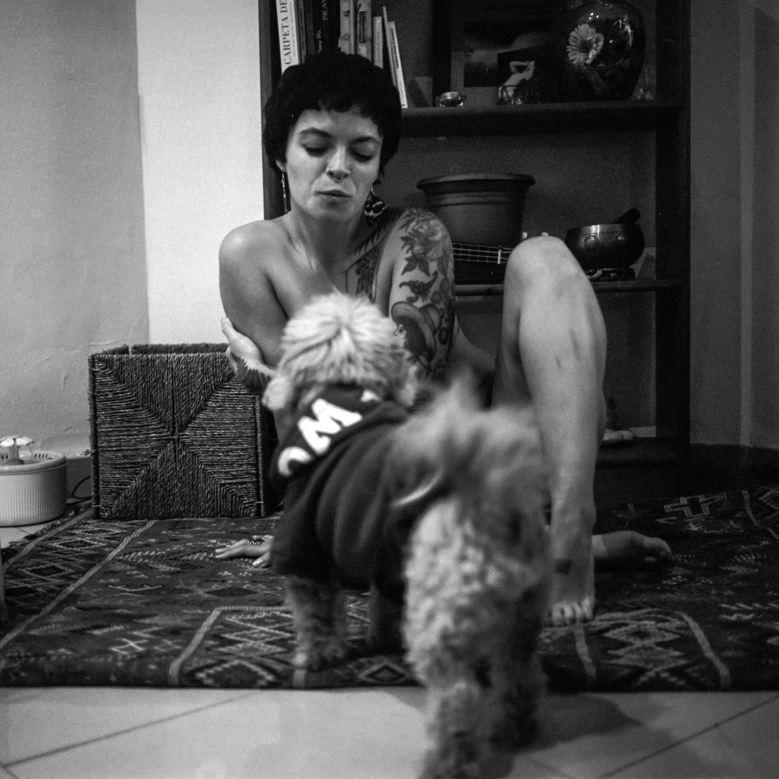 Fotografía analógica en blanco y negro