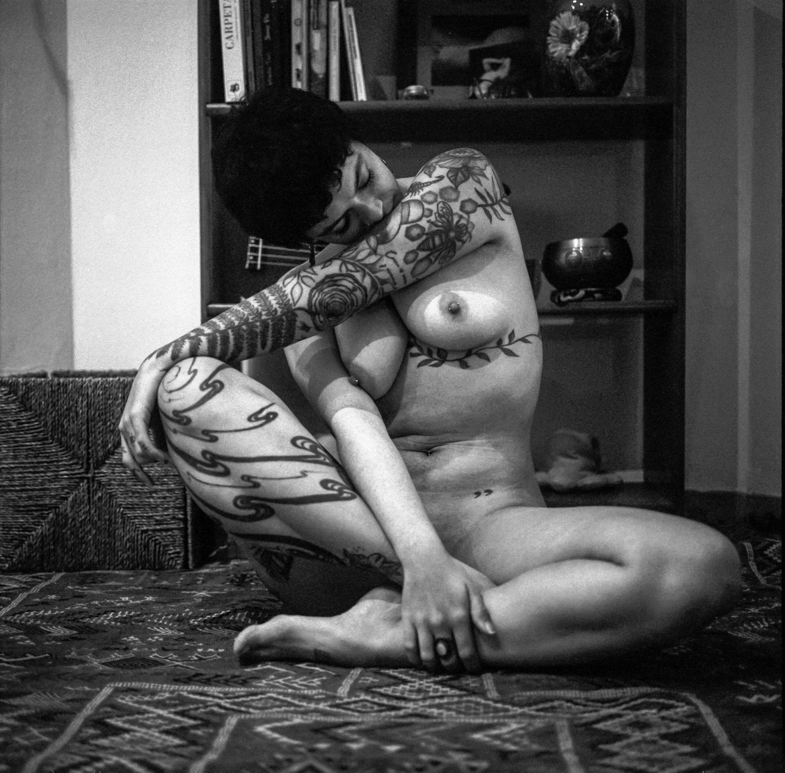 Fotografía analógica en blanco y negro