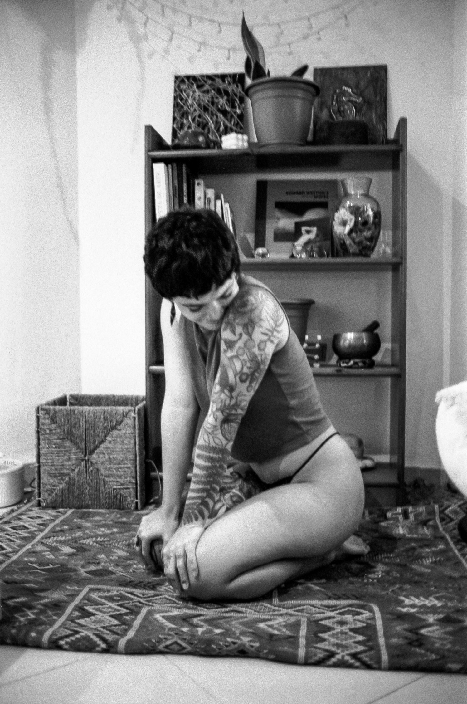 Fotografía analógica en blanco y negro