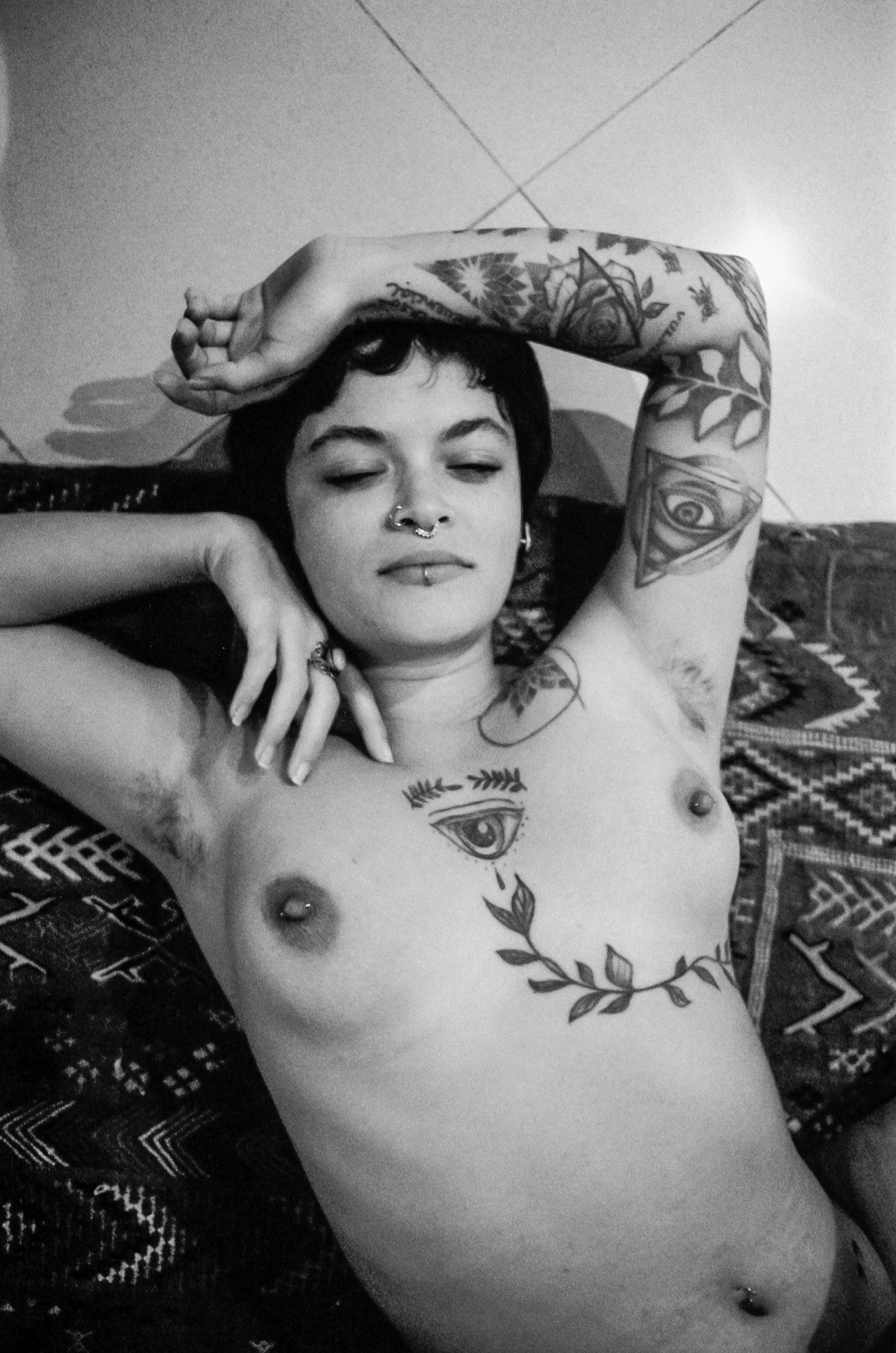 Fotografía analógica en blanco y negro