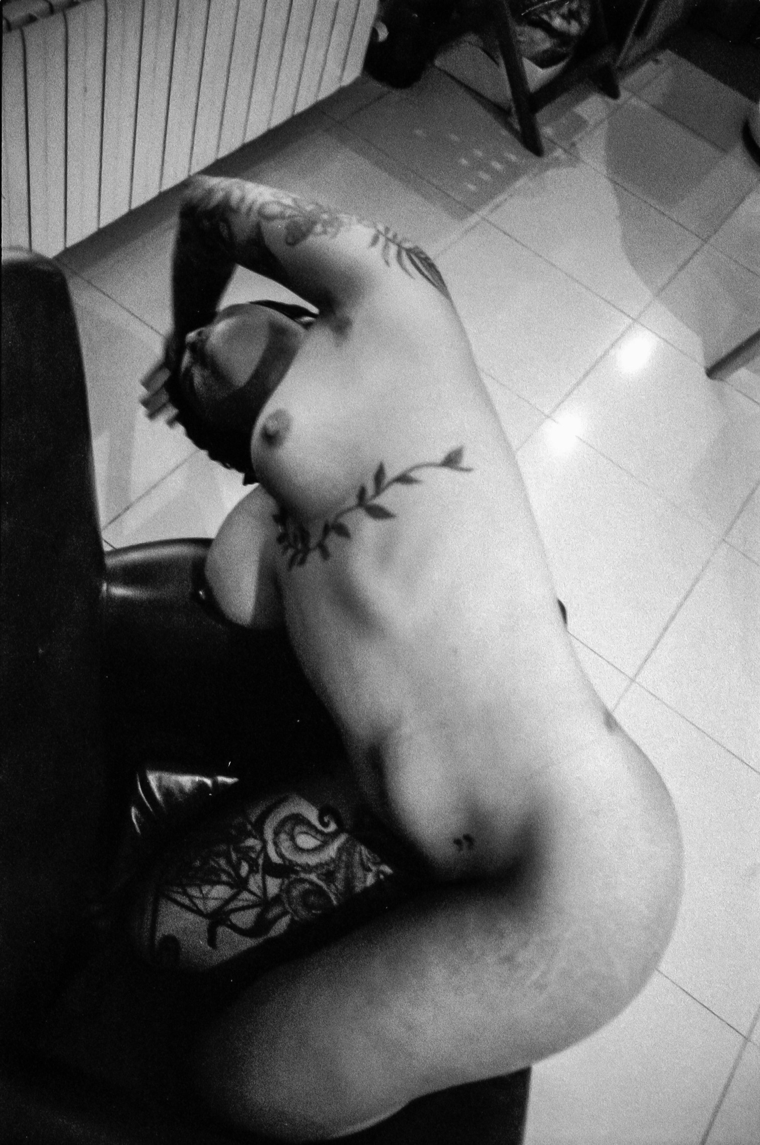 Fotografía analógica en blanco y negro