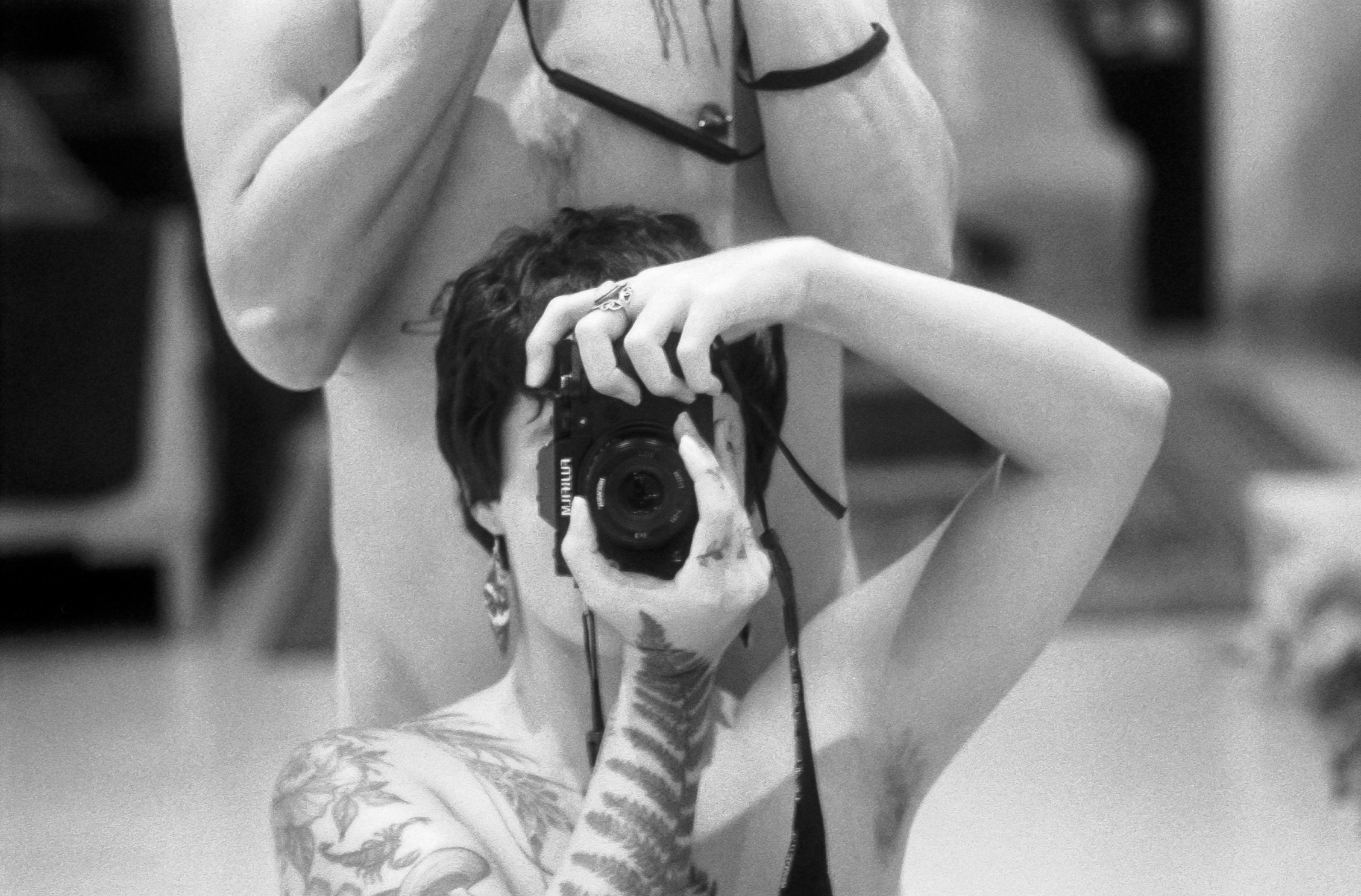 Fotografía analógica en blanco y negro