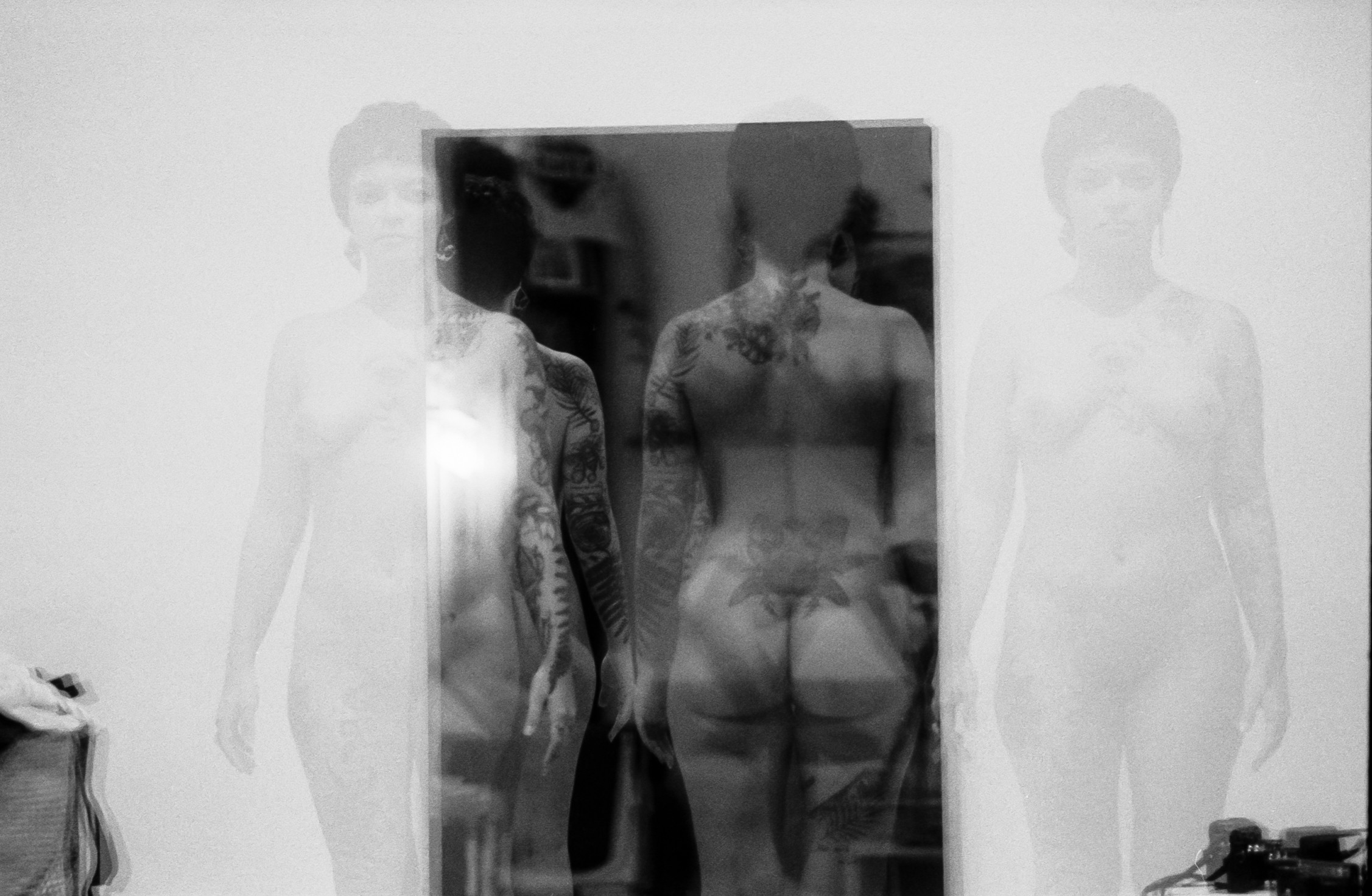 Fotografía analógica en blanco y negro