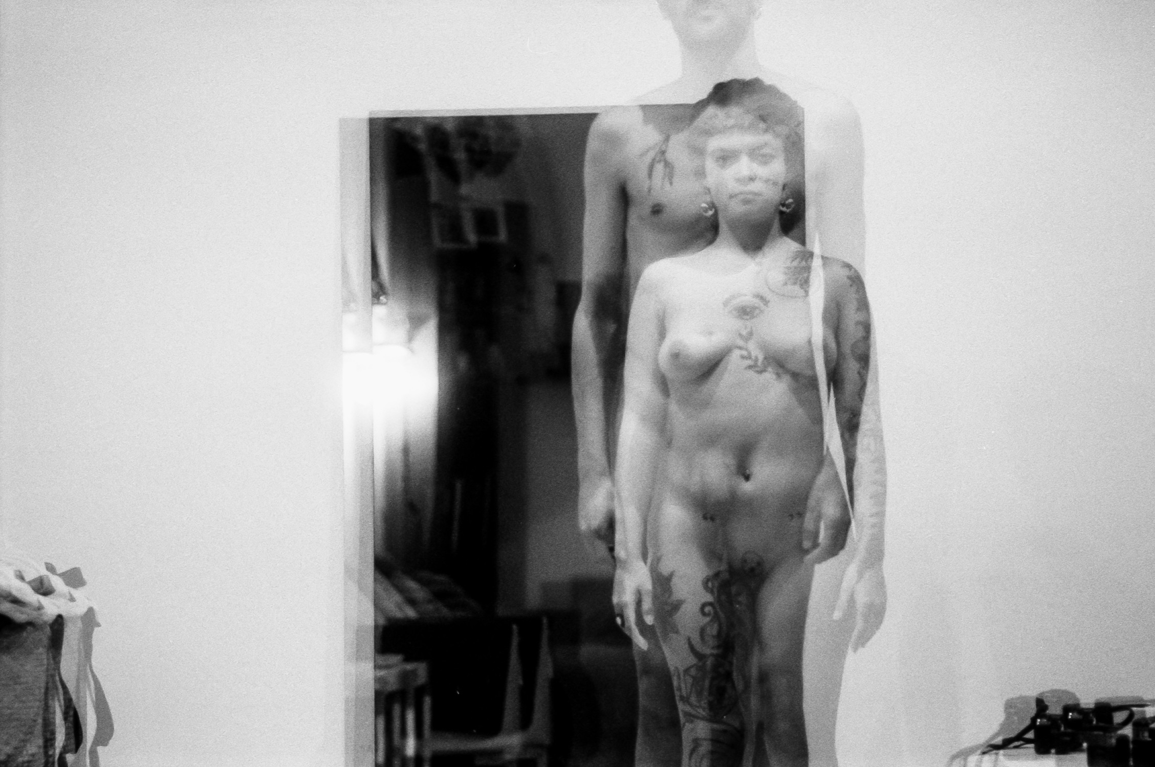 Fotografía analógica en blanco y negro