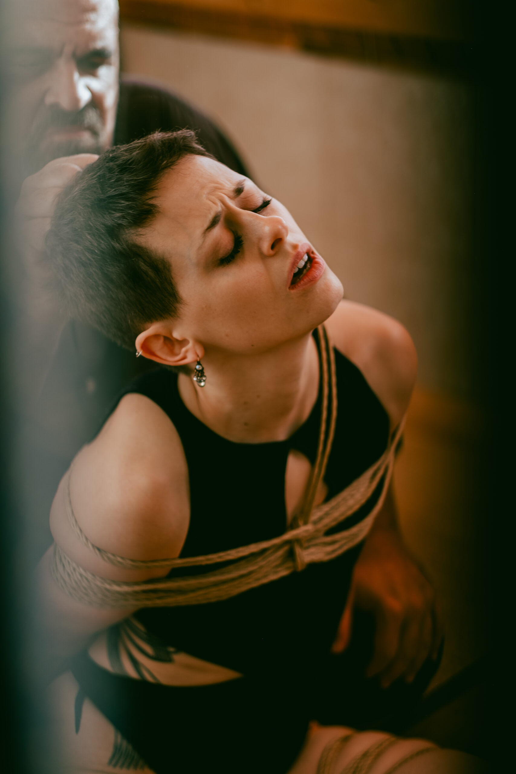 Sesión de fotos íntimas de shibari