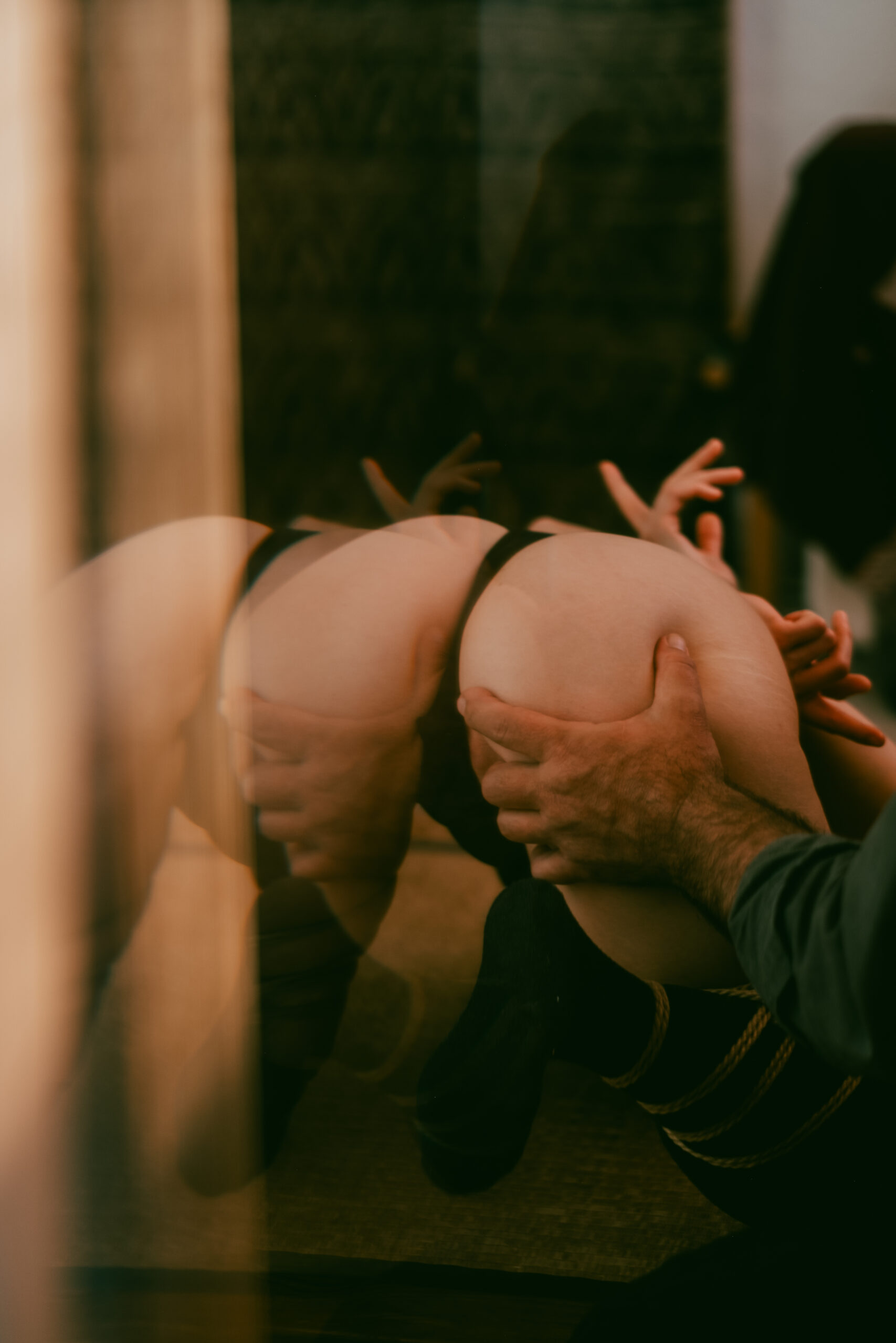 Sesión de fotos íntimas de shibari