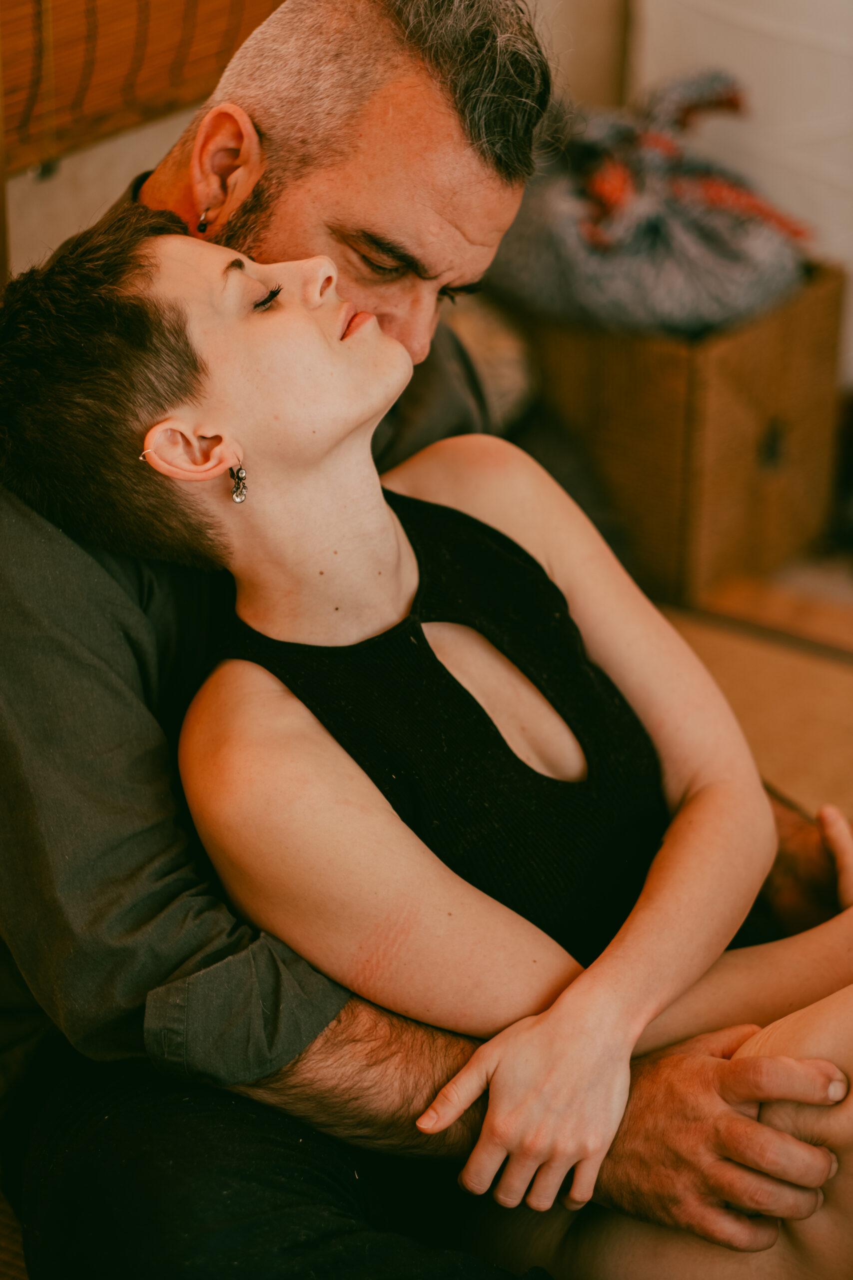 Sesión de fotos íntimas de shibari