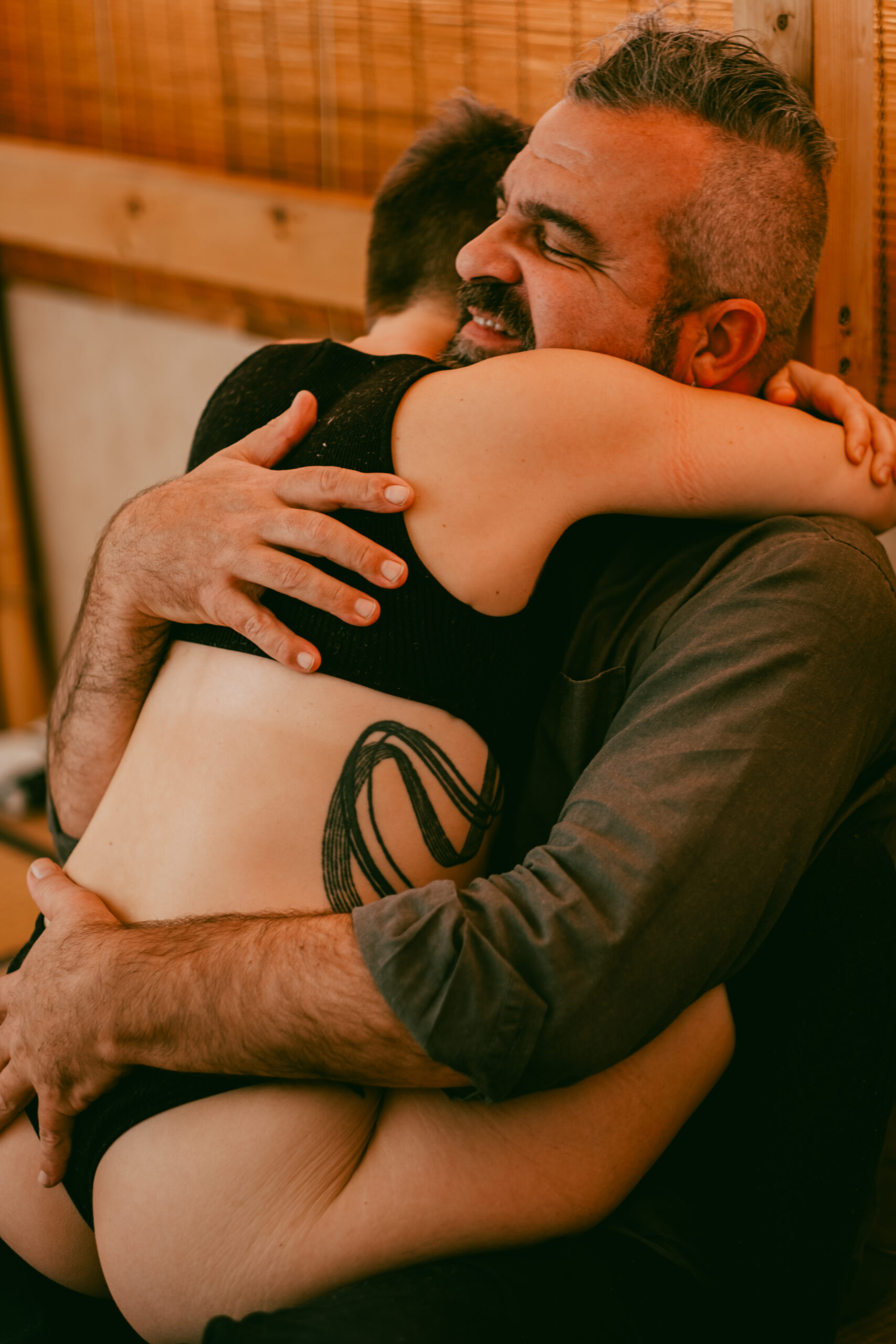Sesión de fotos íntimas de shibari
