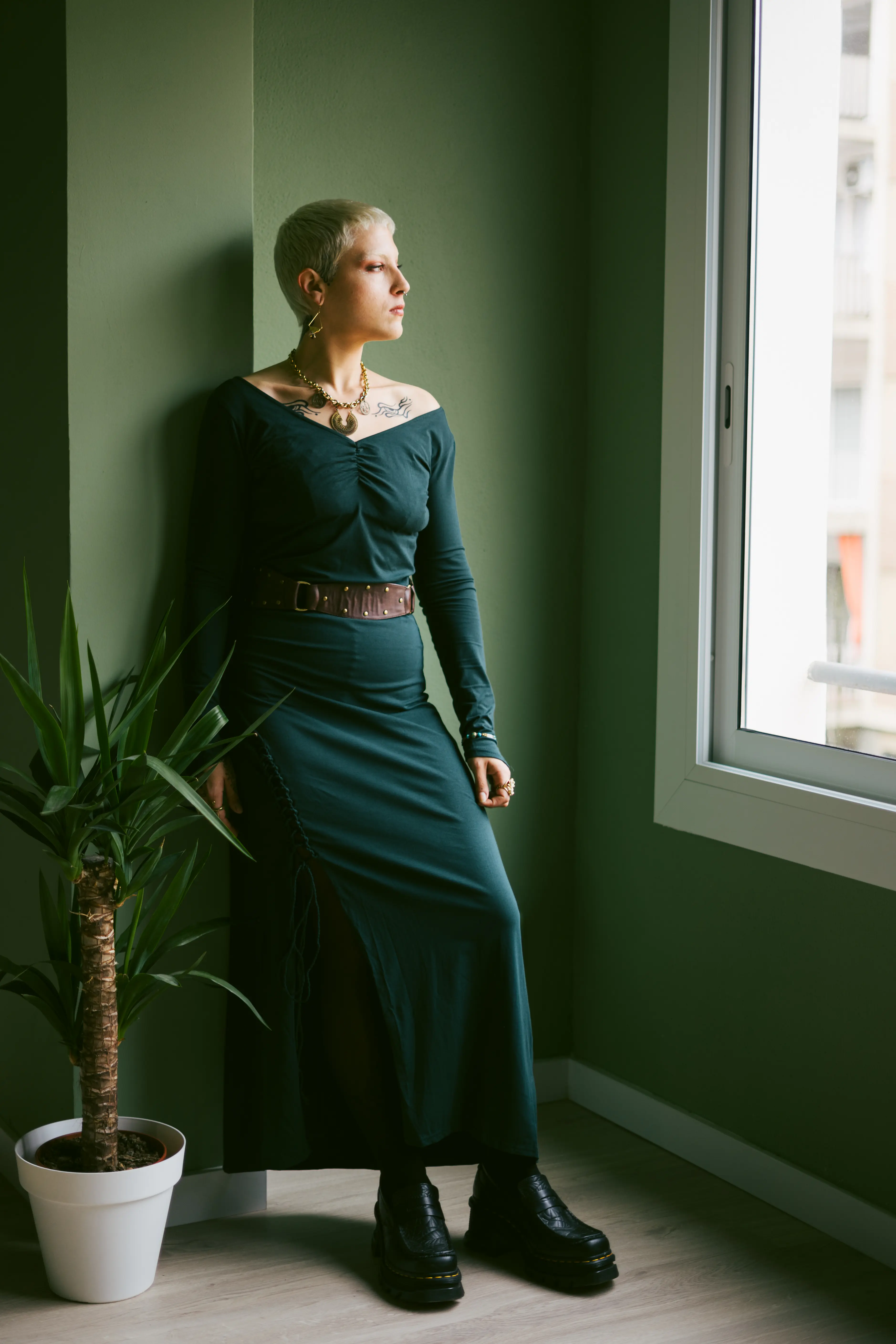 Sesión de fotos para marca de ropa, en interiores