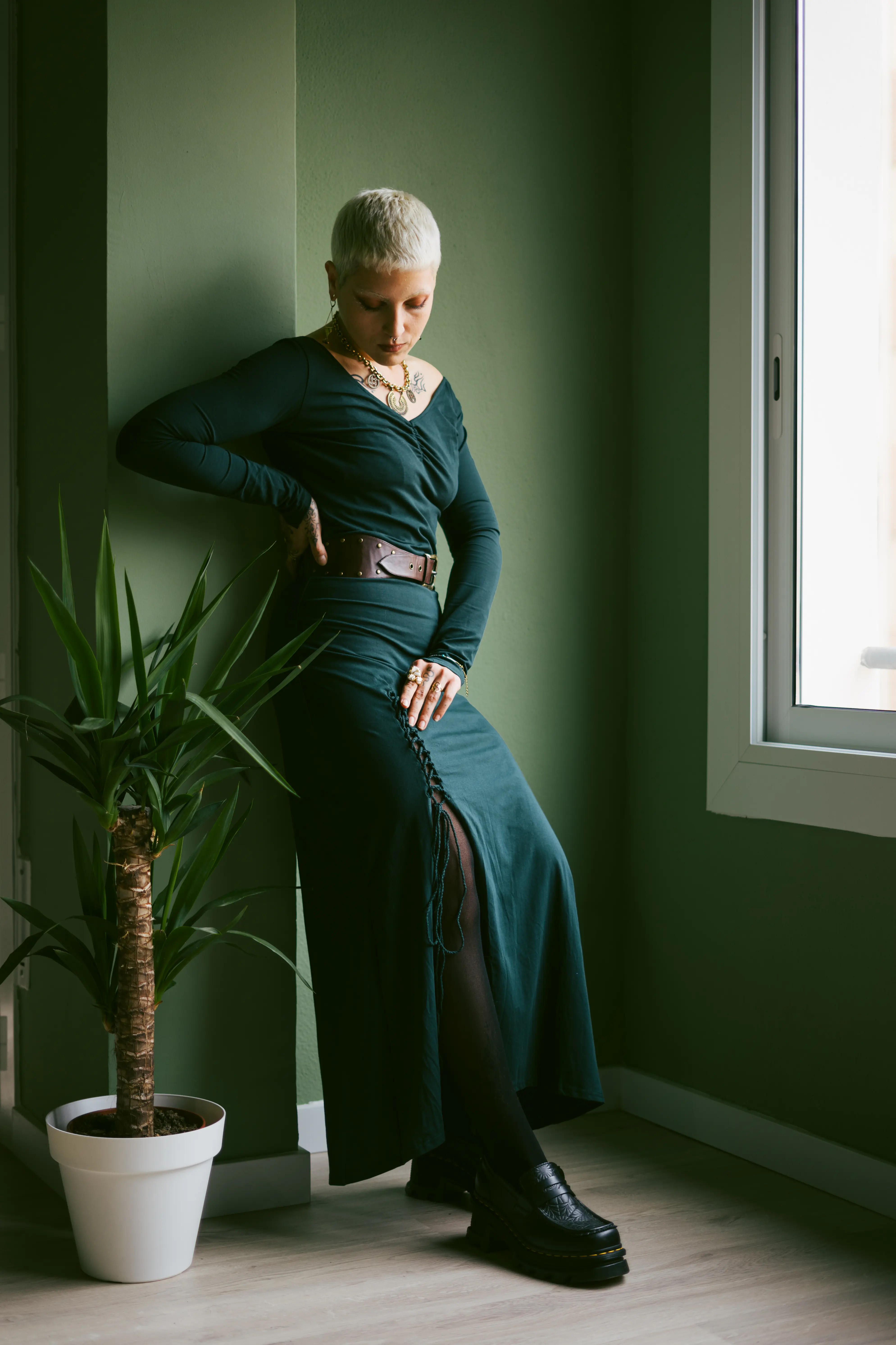 Sesión de fotos para marca de ropa, en interiores