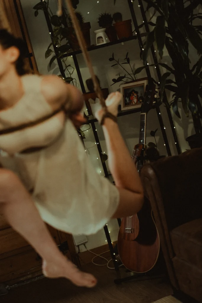 Sesión de shibari