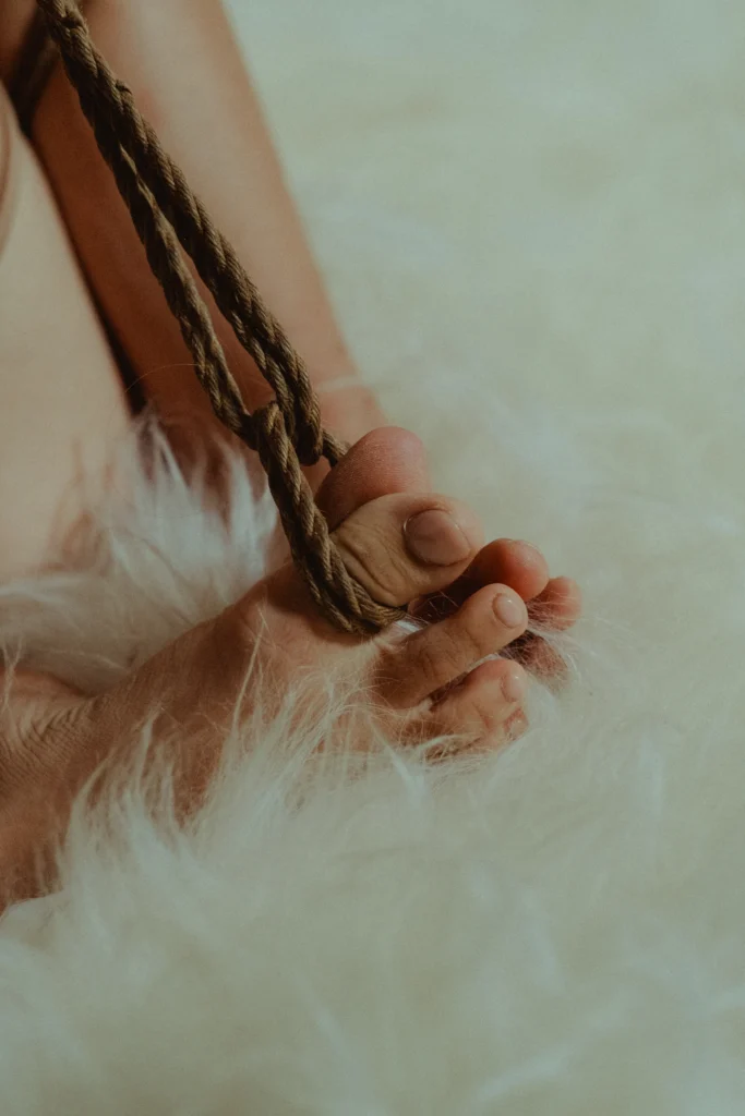 Sesión de shibari
