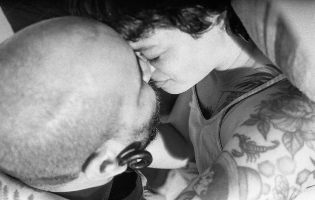 Photo shoot of an analog sexual encounter