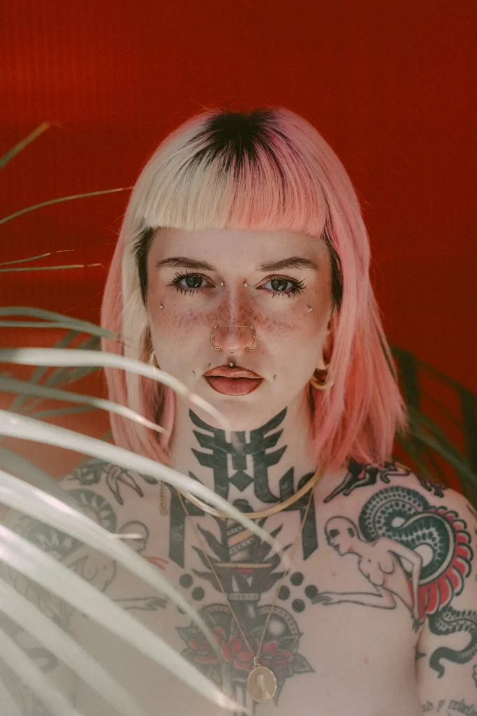 Sesión de fotos de retrato y desnudo en estudio