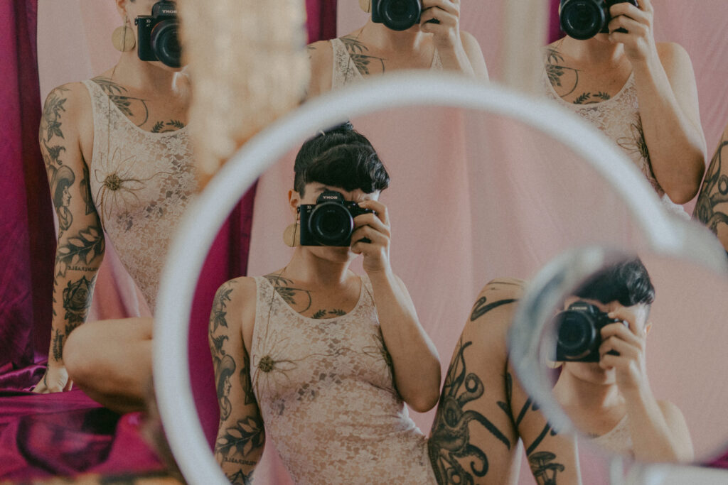 Sesión de fotos erótica