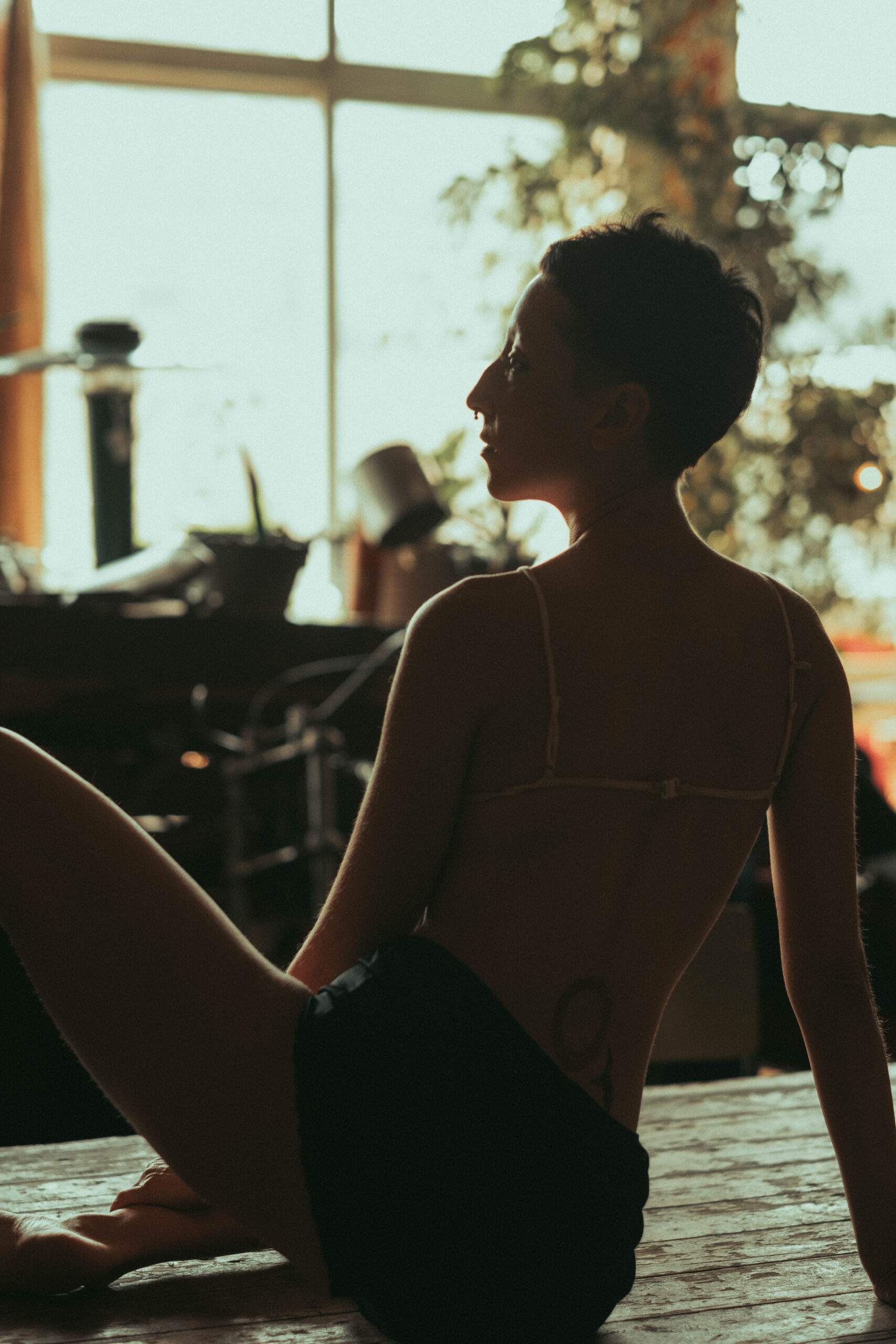 Sesión de fotos íntima en Workshop de fotografía