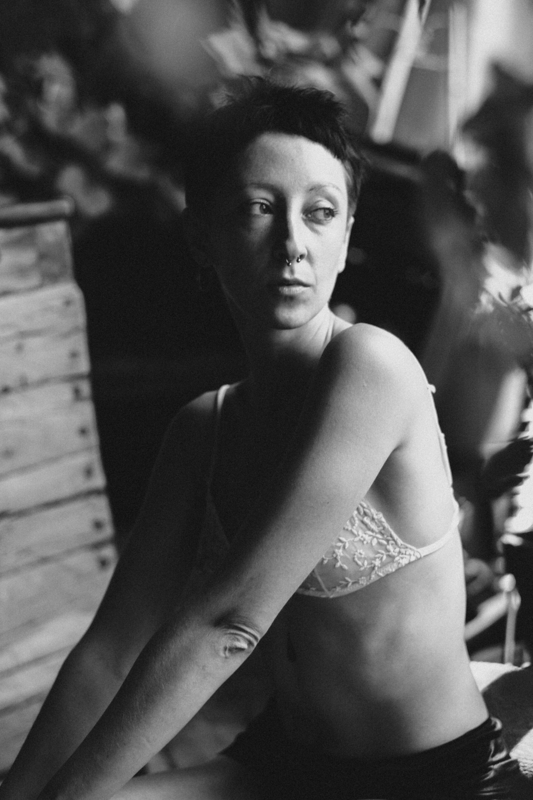 Sesión de fotos íntima en Workshop de fotografía