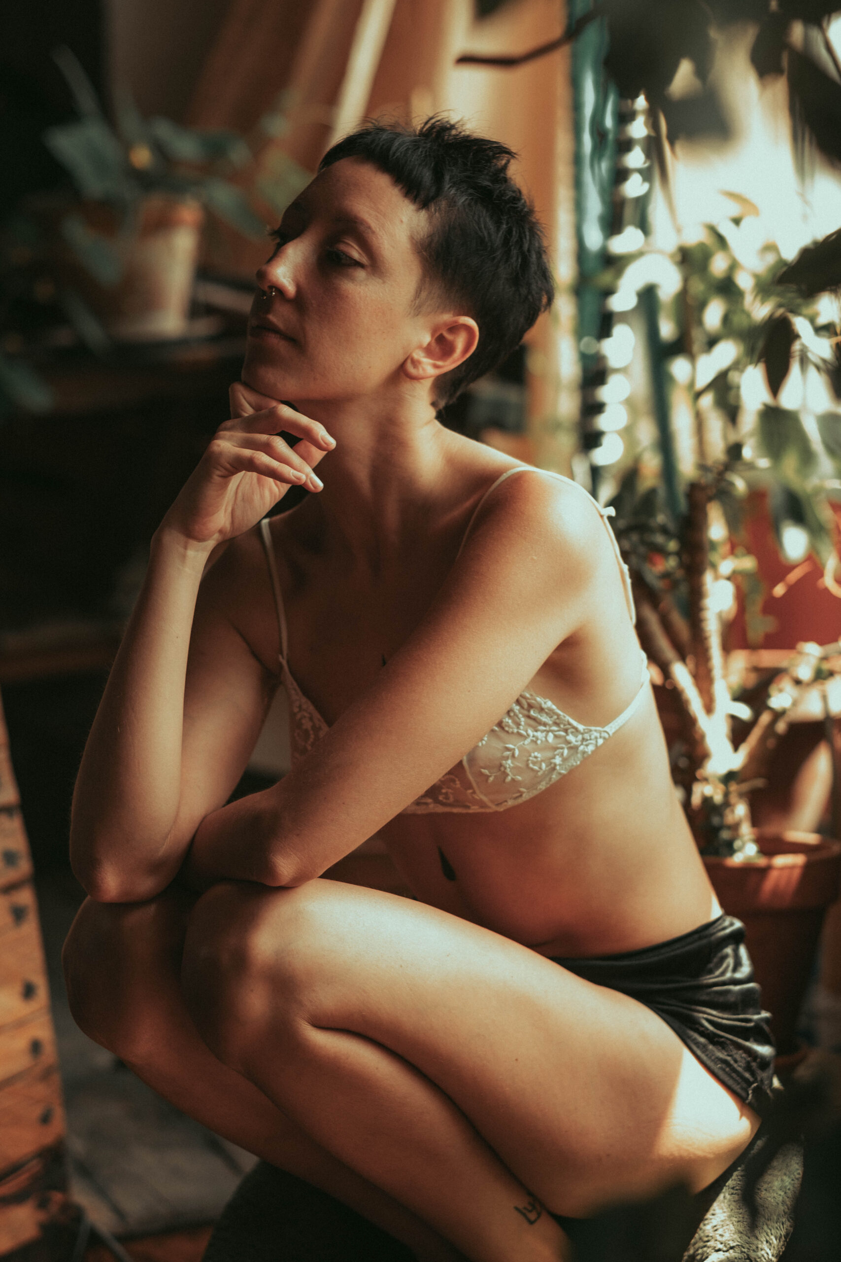 Sesión de fotos íntima en Workshop de fotografía