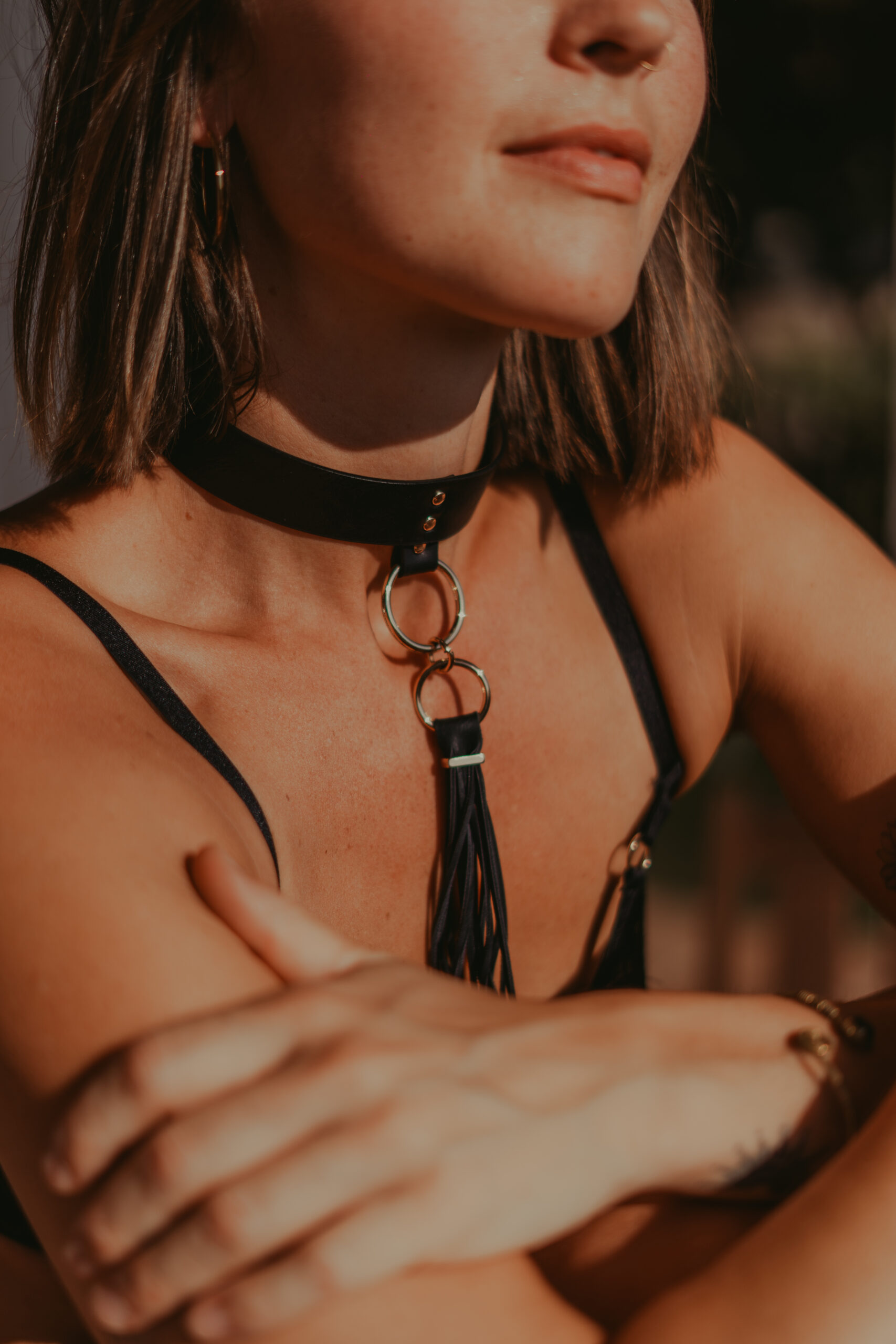 Intimate photoshoot in nature