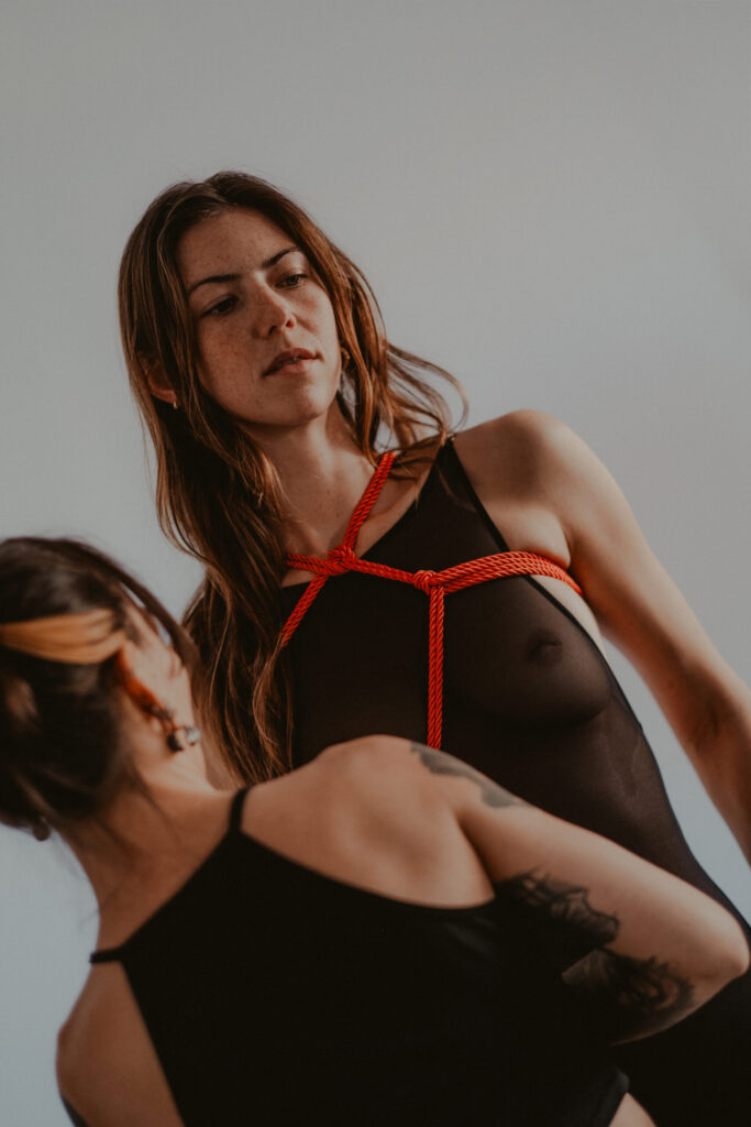 Sesión de fotos para marca de lencería