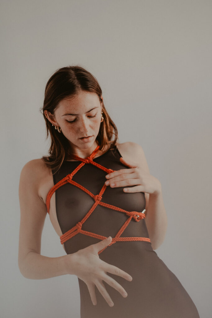 Sesión de fotos para marca de lencería