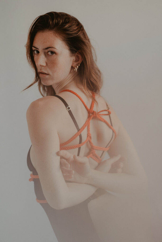 Sesión de fotos para marca de lencería