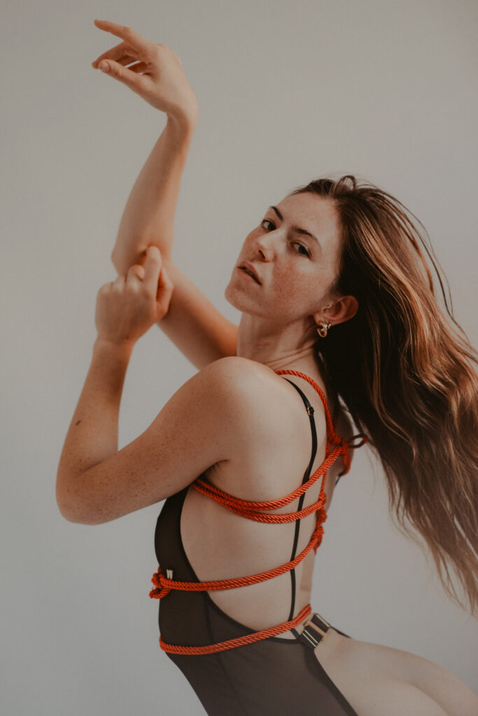 Sesión de fotos para marca de lencería