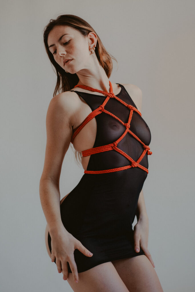 Sesión de fotos para marca de lencería