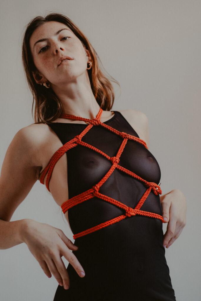 Sesión de fotos para marca de lencería