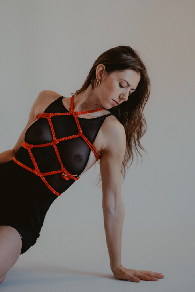 Sesión de fotos para marca de lencería