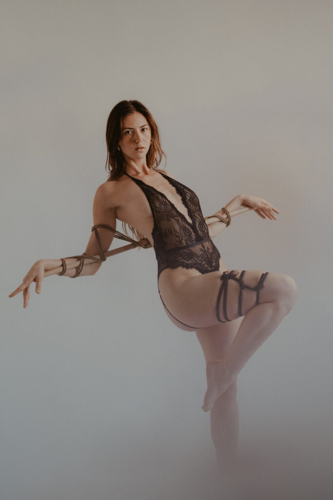 Sesión de fotos para marca de lencería