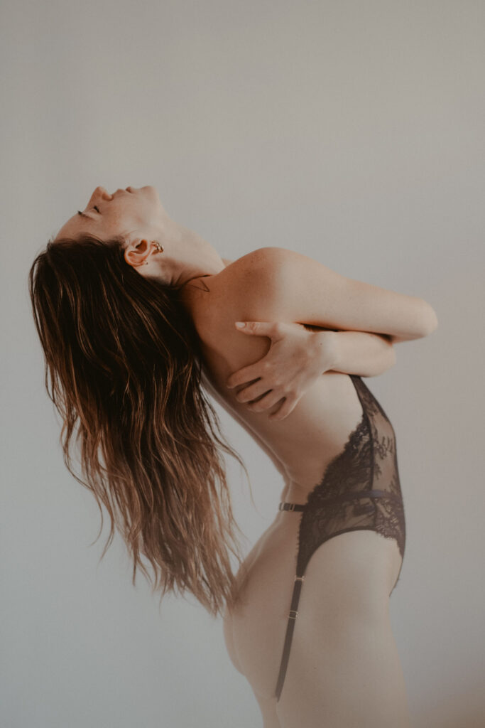 Sesión de fotos para marca de lencería