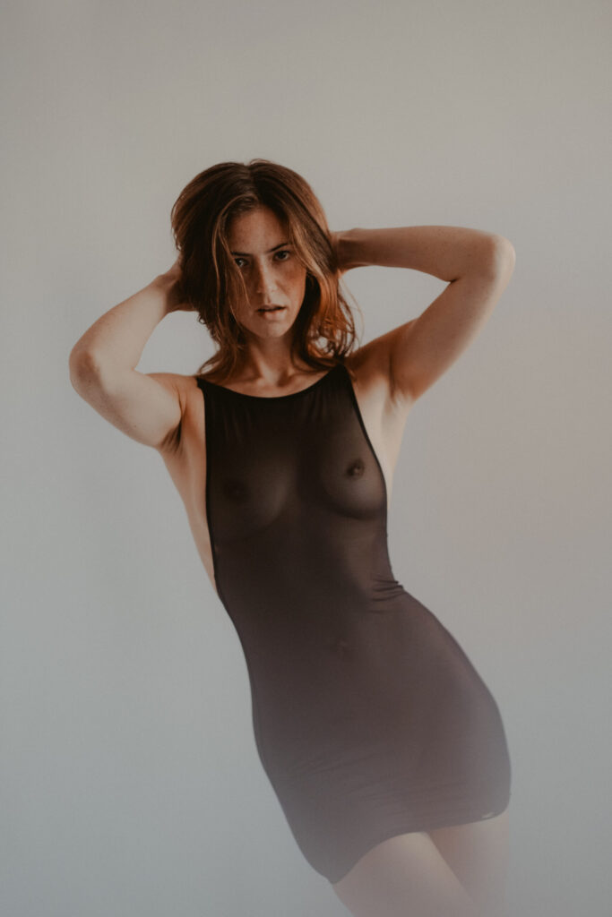 Sesión de fotos para marca de lencería