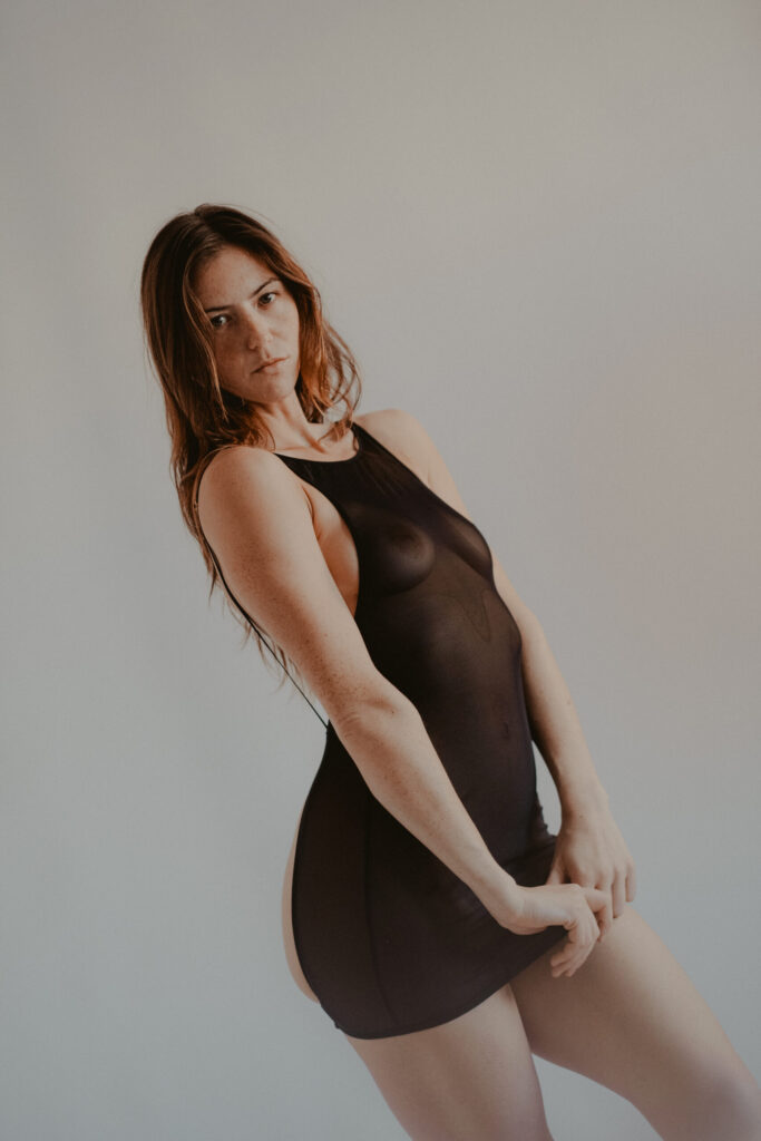 Sesión de fotos para marca de lencería