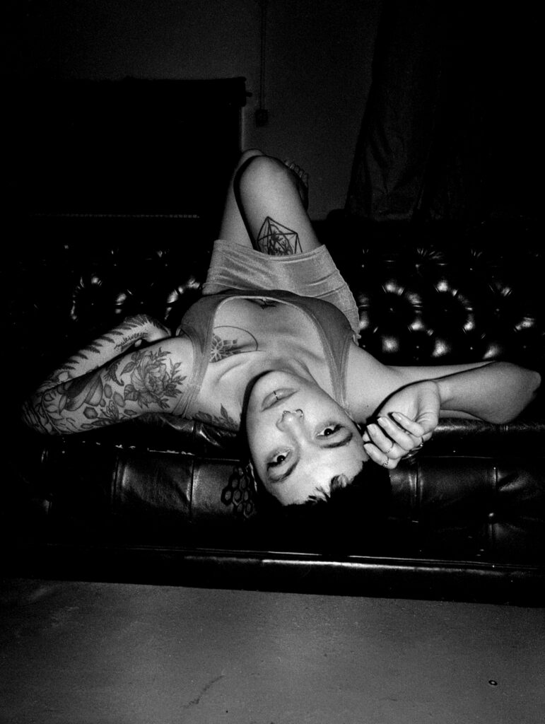 Studio photo session